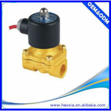 2W200-20 round coil brass solenoid valve 12v water